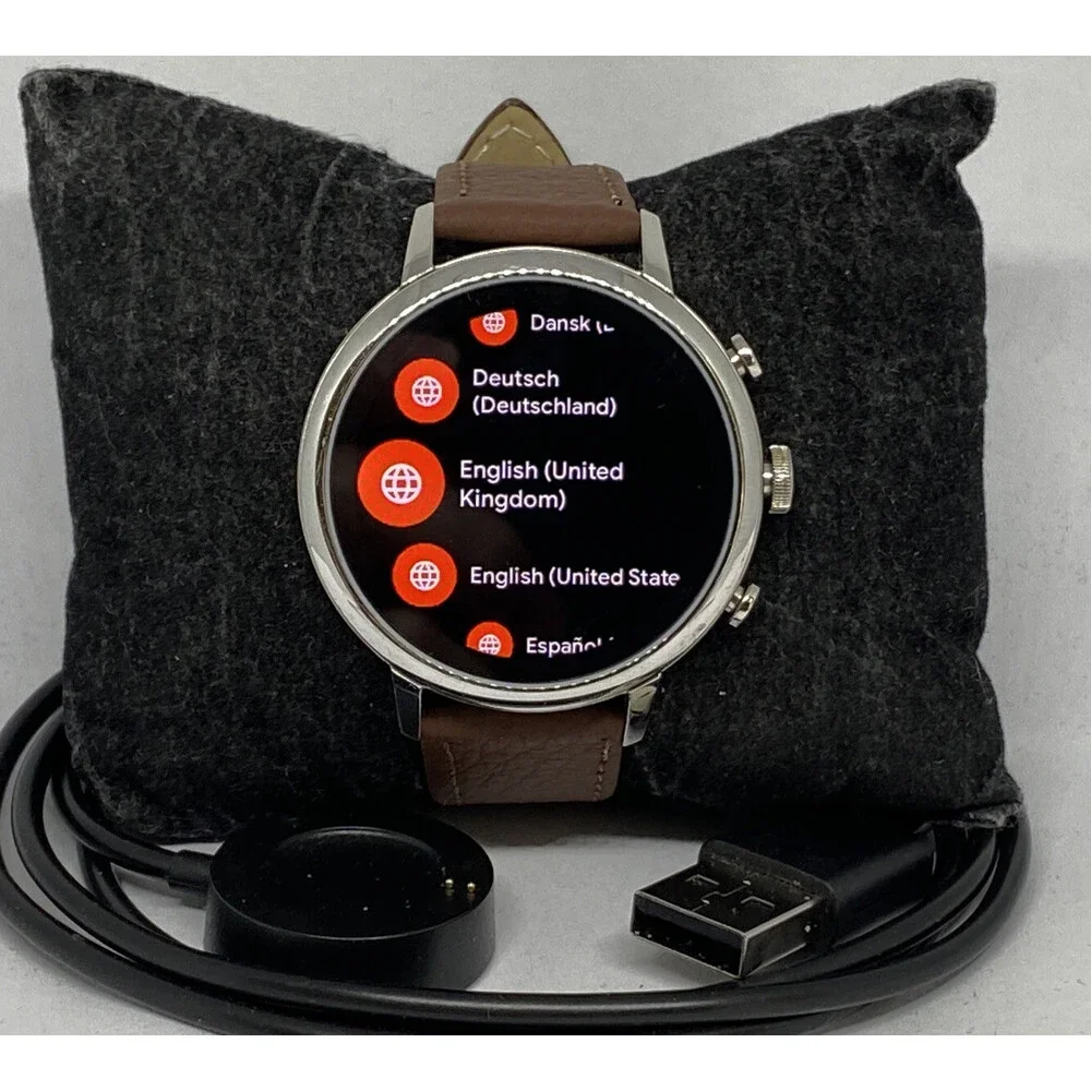 Fossil Gen 4 Authentic Digital Dial Smart Watch Custom Band FTW6017 LT324